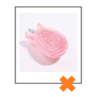 Haarborstel handmodel unicorn zalmroze